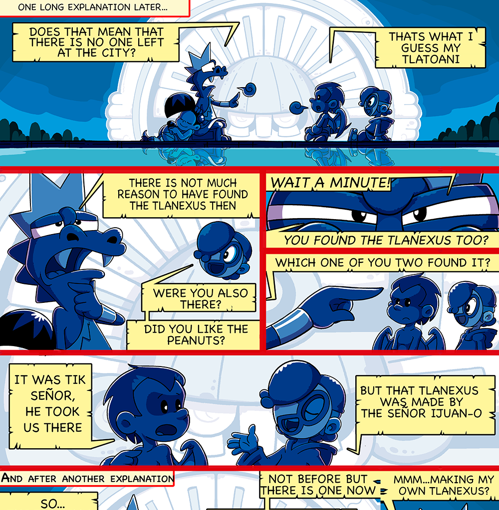 Macoatl - Episode 203, Page 1: The Pitayos 104